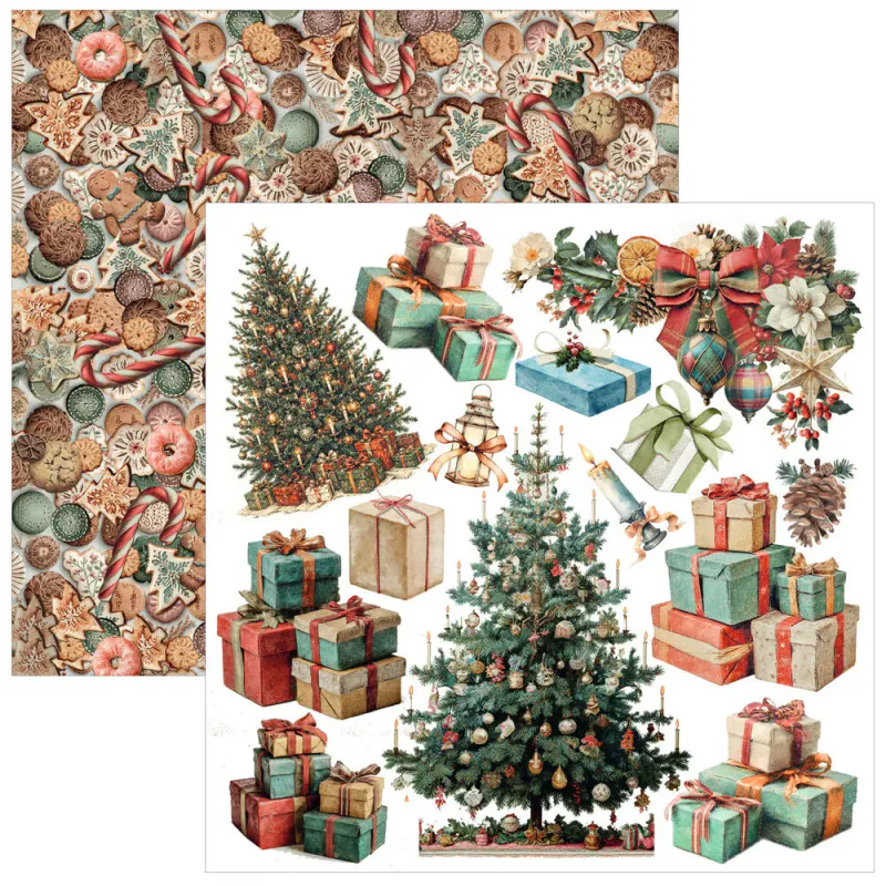 Ciao Bella – Merry & Bright Fussy Cut Paper Pad 6x6