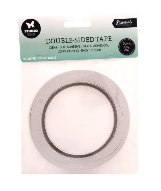 Hovedbilde Studio Light – Dobbeltsidig Tape 6 mm (20 ...