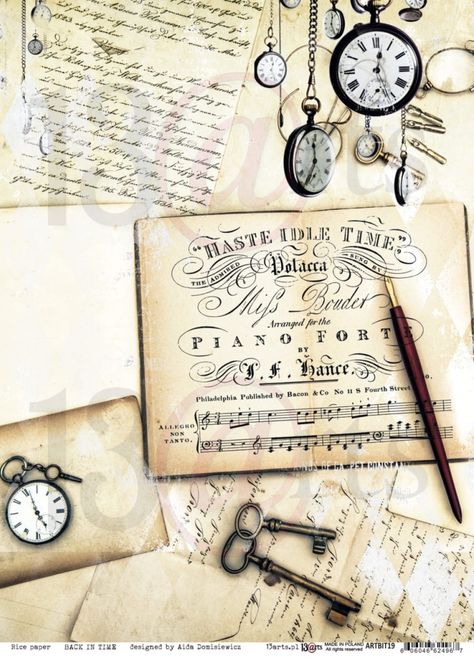 Hovedbilde 13@rt Back in Time A4 Rice Paper