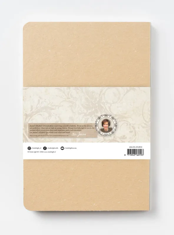Studio Light – Jenine's Mindful Art – Vintage Paper Journal A4 (JMA-ES-JOUR33)