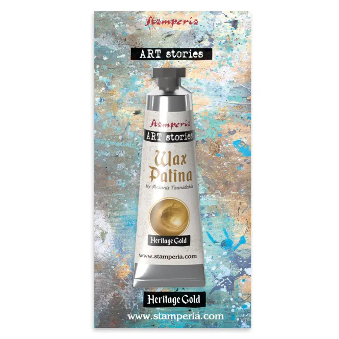 Hovedbilde Stamperia Wax Patina Heritage Gold 40 ml