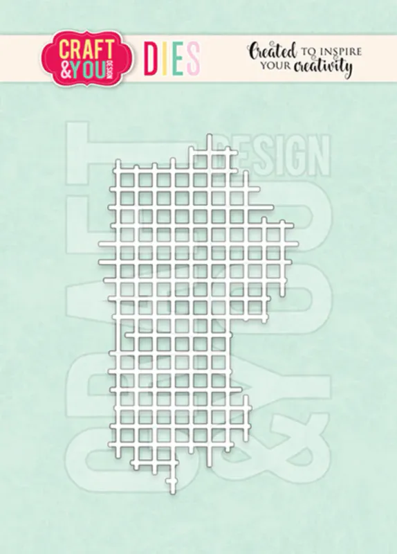 Craft & You Design – Checkered Background Dies (CW289)