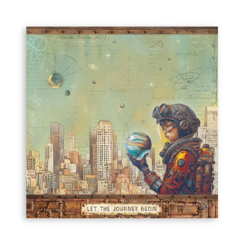 Stamperia – A New Beginning 8x8