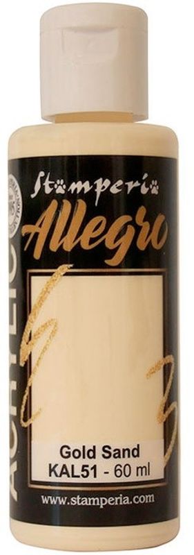 Stamperia – Allegro Gold Sand 60 ml