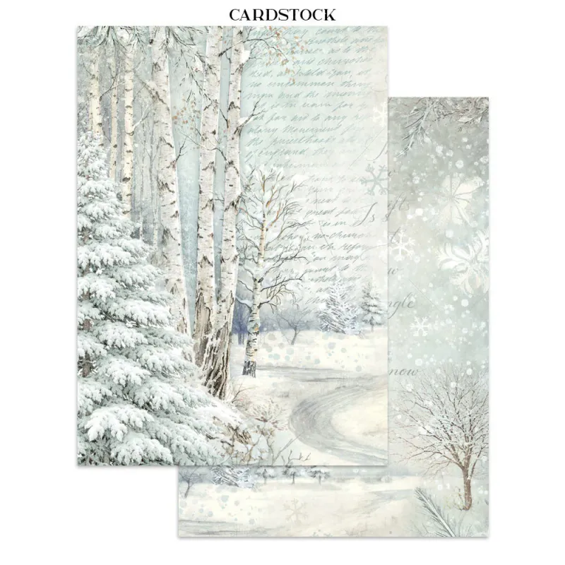 Stamperia White Christmas Junk Journal A5 – Focus Points