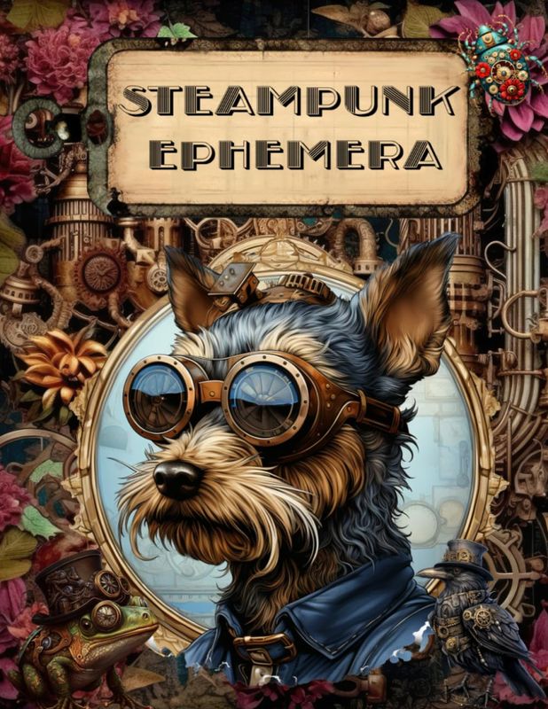 Steampunk Ephemera Book – Kate Curry / Poortoast