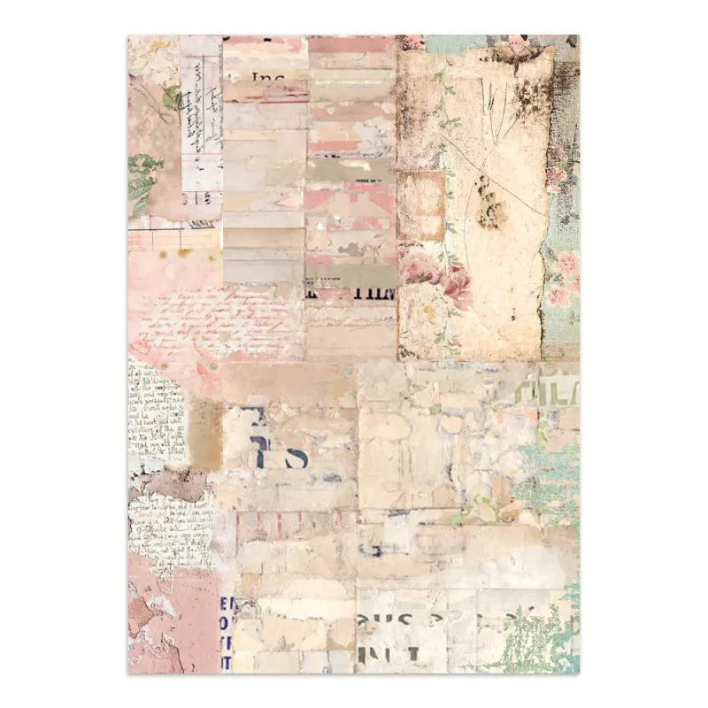 Stamperia – Wonderland Junk Journal Stickers, Backgrounds & Cut-Outs