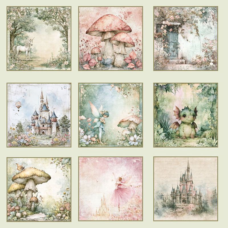 Reprint – Hidden Magic Paper Pack 8x8