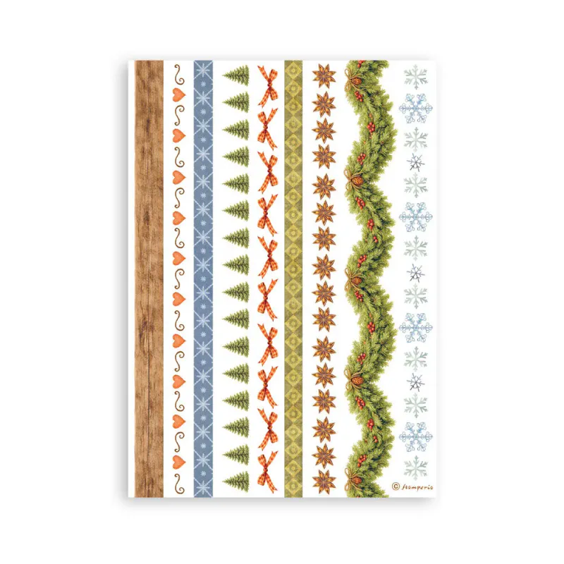Stamperia – Silent Night A5 Washi Pad (8 ark)