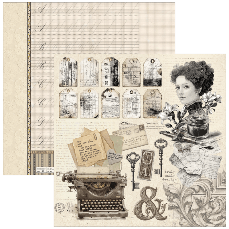 Ciao Bella – Typographic Paper Pad 8x8
