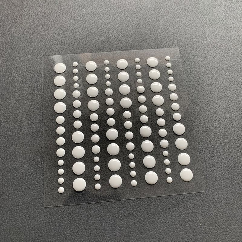 Simple and Basics – Enamel Dots | Soft White