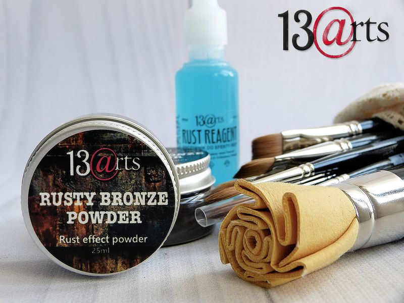 13@rt Rusty Bronze – Rusteffektpulver 25 ml