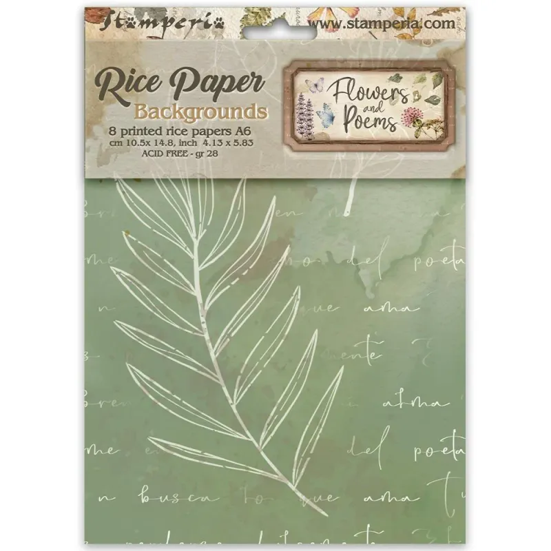 Flowers and Poems Art Journaling Selection by Vicky Papaioannou