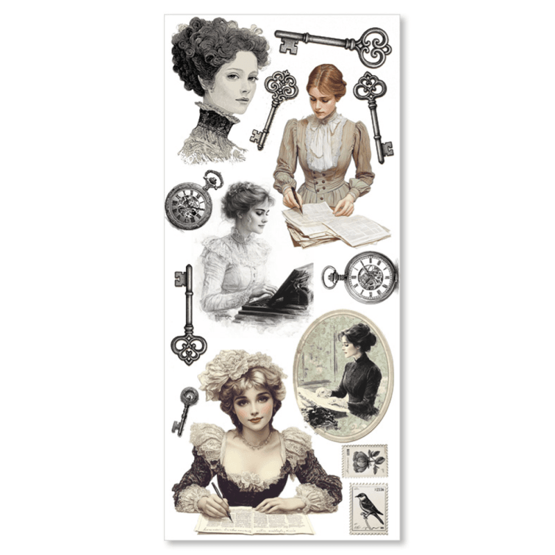Ciao Bella – Typographic Art Stickers (5 transparente ark)