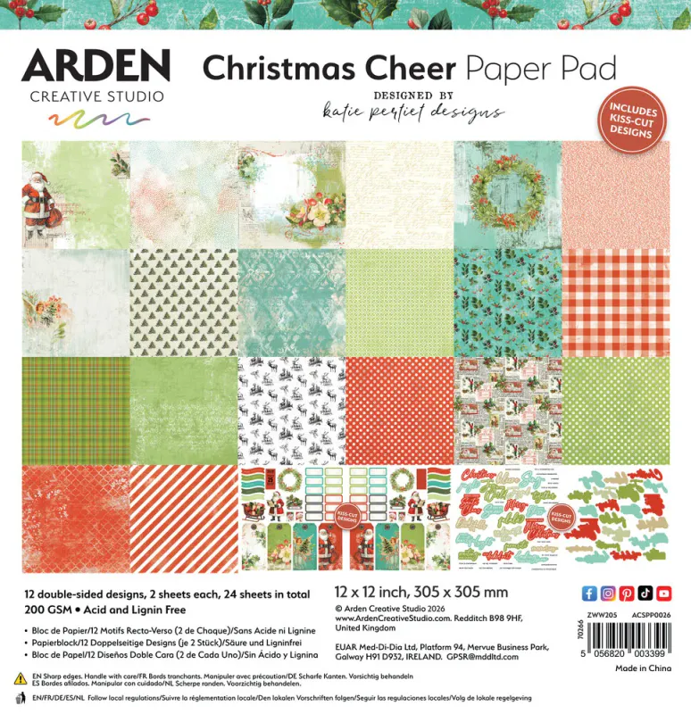 Arden Creative Studio – Christmas Cheer 12×12